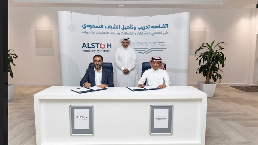 Saudi Railway Polytechnic and Alstom partner to elevate technical training for Saudi youth